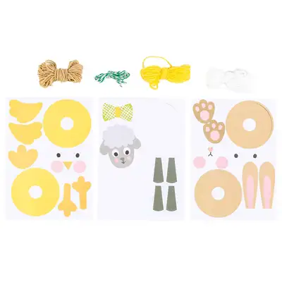 Easter Pom Pom Characters Kit
