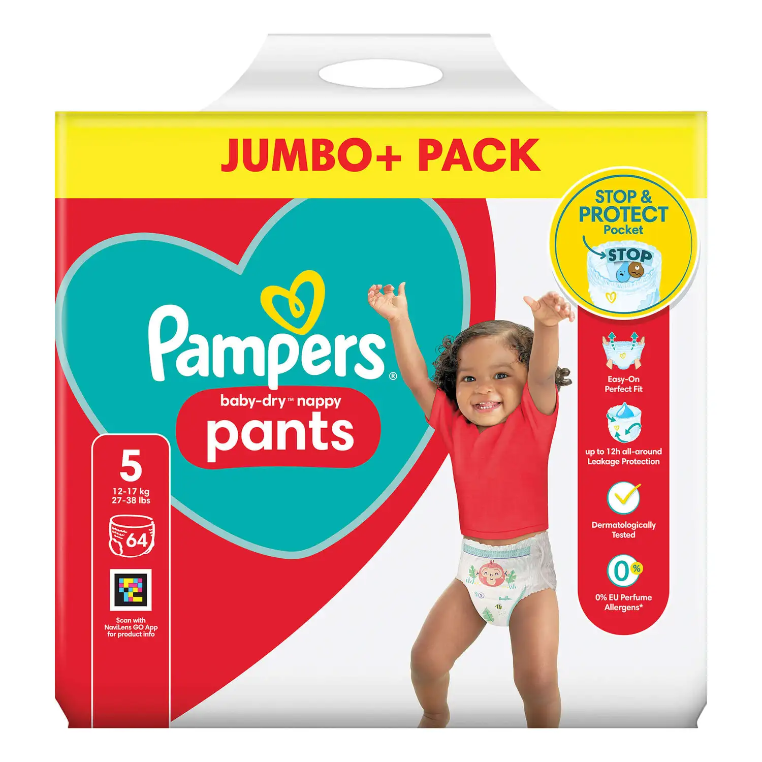 Pampers Baby Dry Nappy Pants Size 5 64 Pack Gompels Care Pampers Baby Dry Nappy Pants Size 5 64 Pack Gompels Care