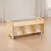Wooden Mobile Low Level Storage Unit