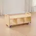 Wooden Mobile Low Level Storage Unit