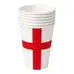 England Paper Cups 8 Pack G1p100