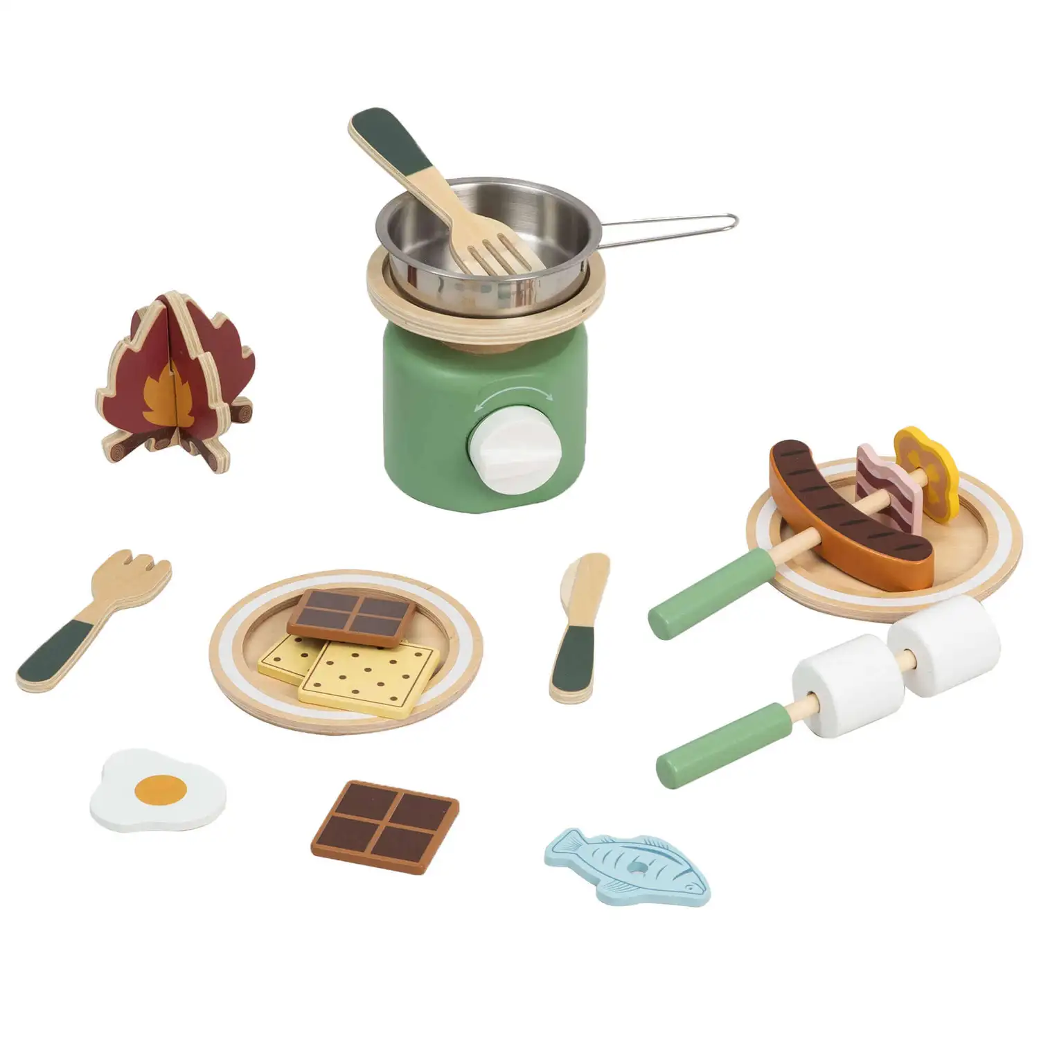 Olly and Oby Camping Cooker Set