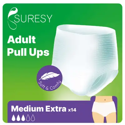 Suresy Adult Pull Ups Medium Extra 14 Pack G2p100