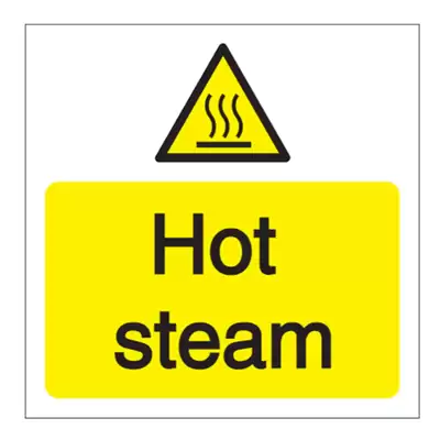 Safety Signs Vinyl - Type: Hot Steam