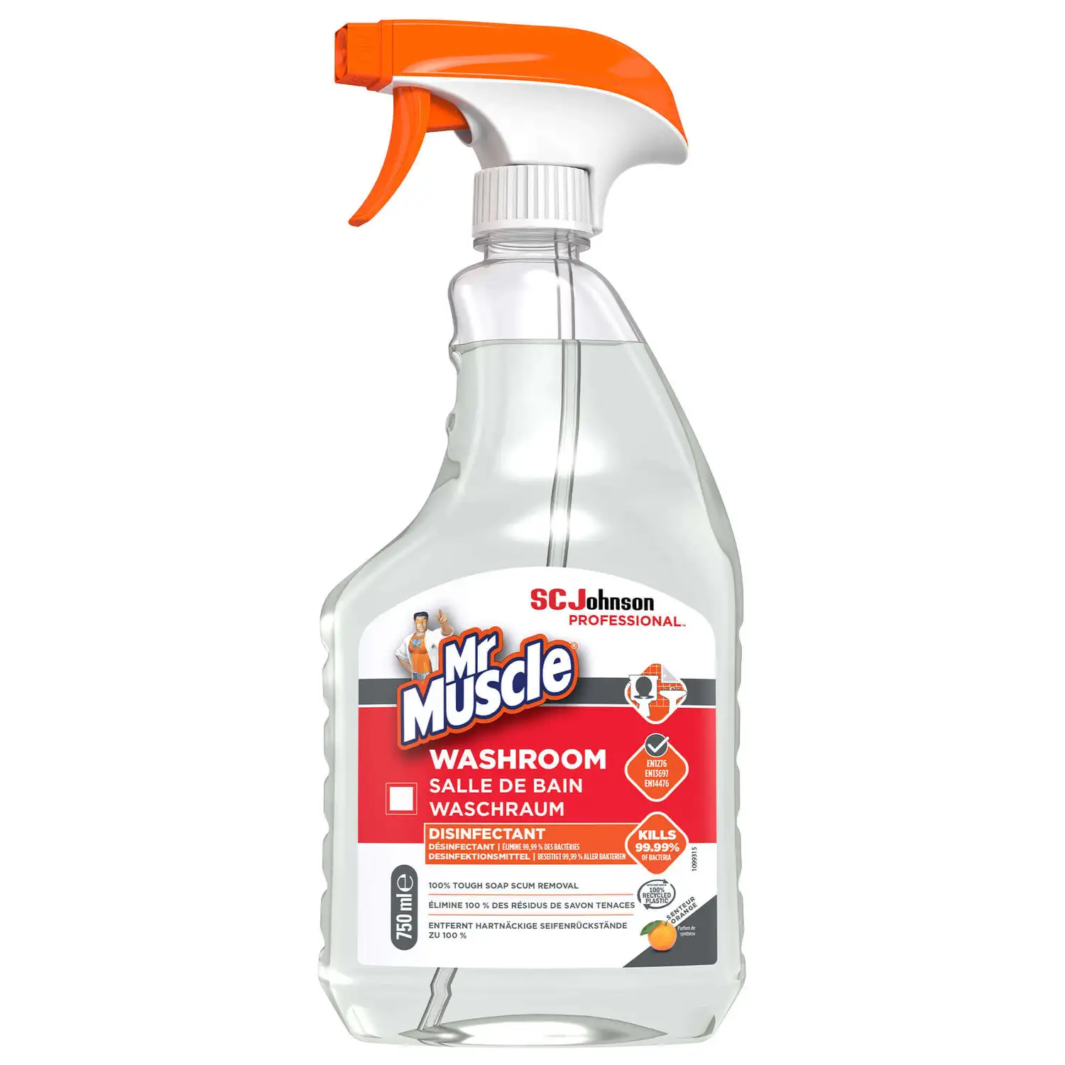 Mr Muscle Washroom Cleaner 750ml 6 Pack