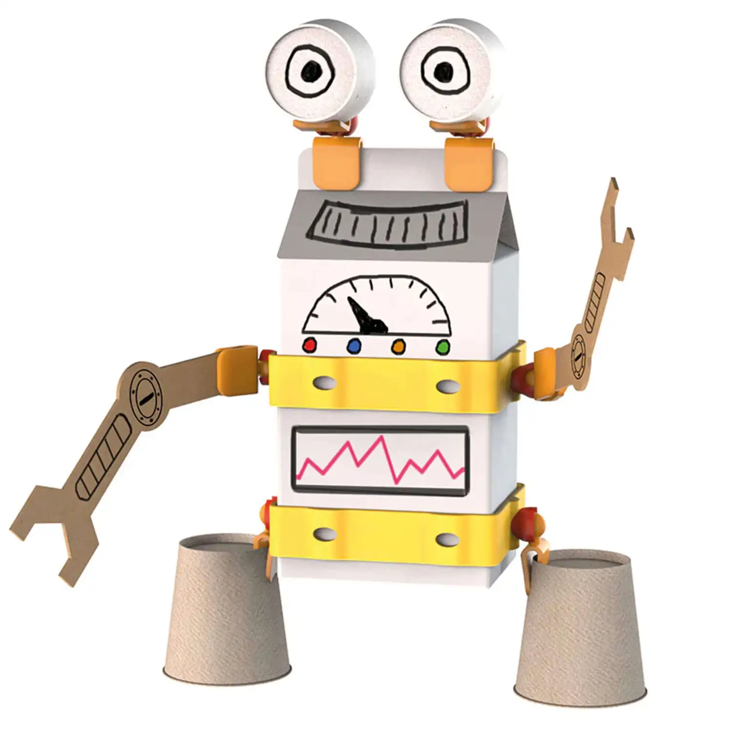 Arts and Crafts Robot Building Kit