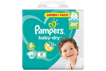 size 6 pampers nappies