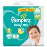 Pampers Baby-Dry Nappies Size 6 Giant 62 Pack