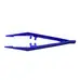 Sterile Single Use Forceps Blue 100 Pack