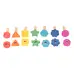 Rainbow Wooden Nuts & Bolts 7 Pack G3p100