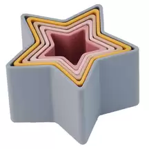 Silicone Star Stacking Cups