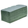 Soclean V Fold Green Paper Towels 1ply 5000