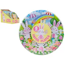 Easter Paper Plates 8 Pack