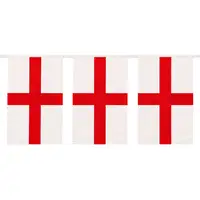 St George Flag Bunting 10m