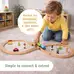 Olly and Oby Wooden Train Set
