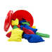Beanbags Tub Assorted 48 Pack
