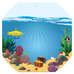 Small World Play Mat Under The Sea 150cm x 100cm