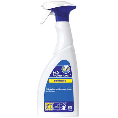 Flash Disinfecting Multi Surface & Glass Spray 750ml 6 Pack