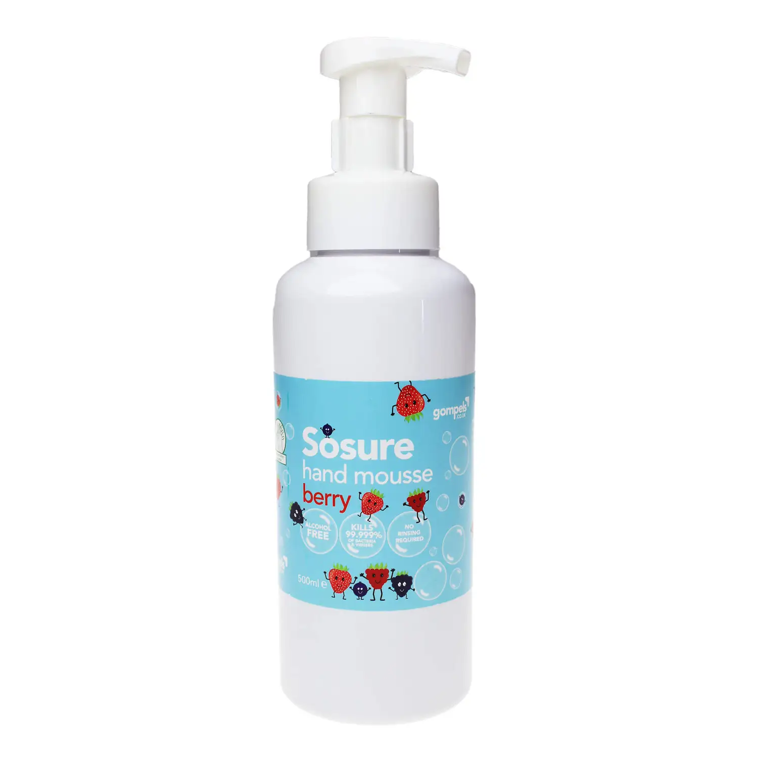 Sosure Foaming Hand Sanitiser Mousse Berry 500ml