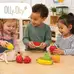 Olly and Oby Wooden Fruit Assorted 10 Pack