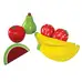 Olly and Oby Wooden Fruit Assorted 10 Pack