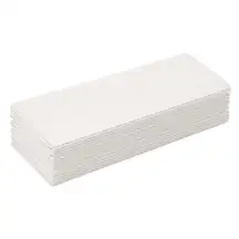 Airlaid Dinner Napkins 1/8 Fold 40x40cm White 25 Pack