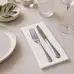 Airlaid Dinner Napkins 1/8 Fold 40x40cm White 25 Pack