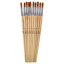 Artyom Chubby Round Brushes Size 10 10 Pack
