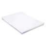 Flat Sheet 200tc 100% Cotton White 4 Pack