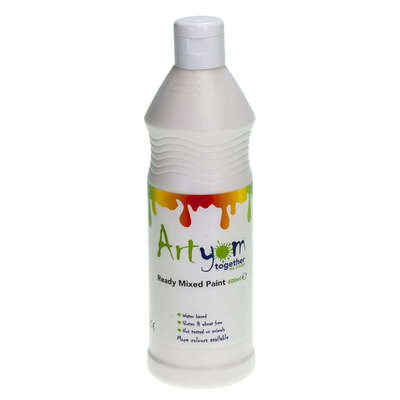 Artyom Ready Mixed Poster Paint 600ml - Colour: White