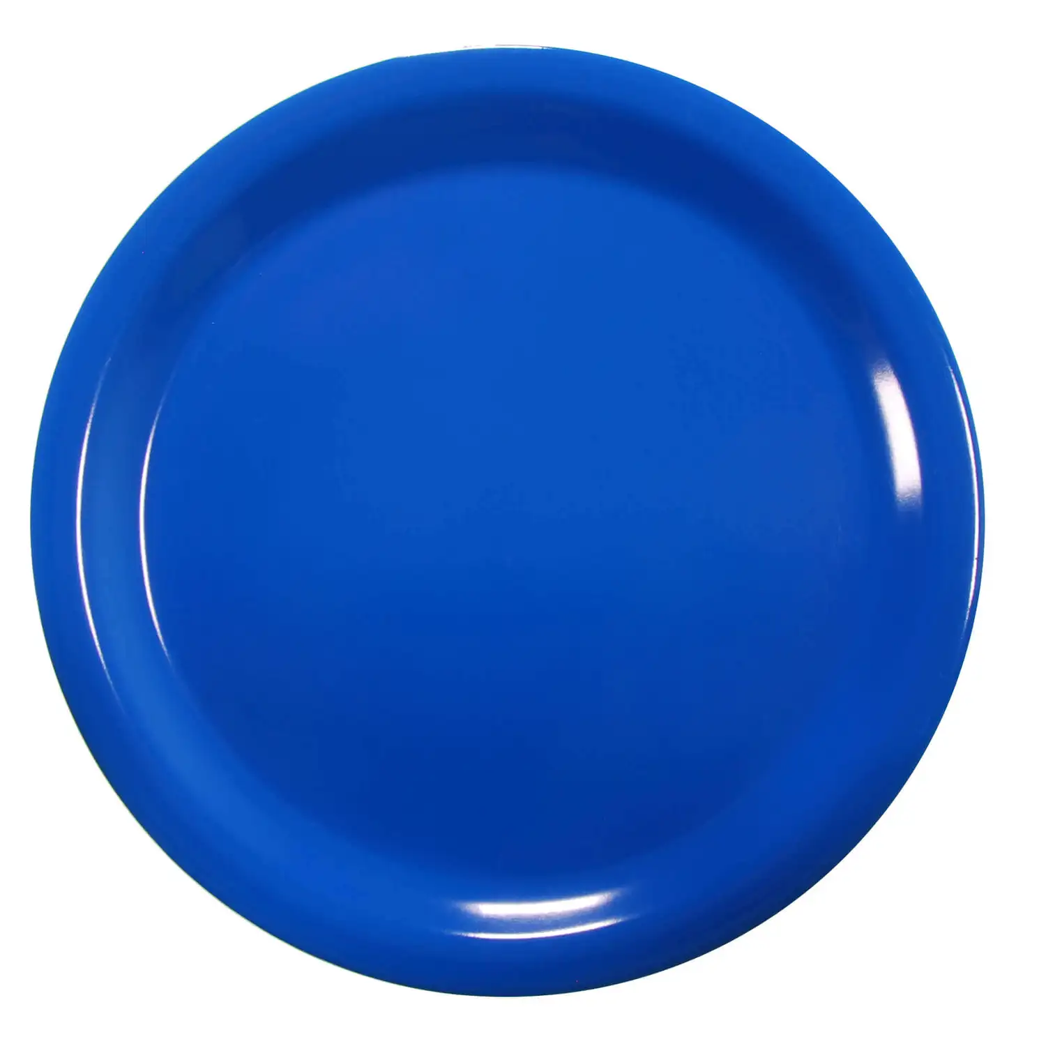 Swixz Melamine Dinner Plate 9"/230mm Blue 12 Pack G3p83