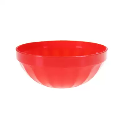 Swixz Polycarbonate Cereal Bowls 102mm 12 Pack - Colour: Red