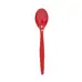 Harfield Polycarbonate Teaspoons Red 10 Pack G1p100
