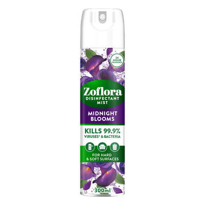 Zoflora Aerosol Mist Midnight Blooms 300ml 6 Pack