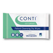 Conti Cotton Soft Large Dry Wipes 100 Pack