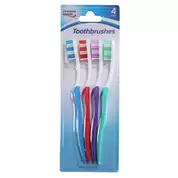 Adult Toothbrush 4 Pack