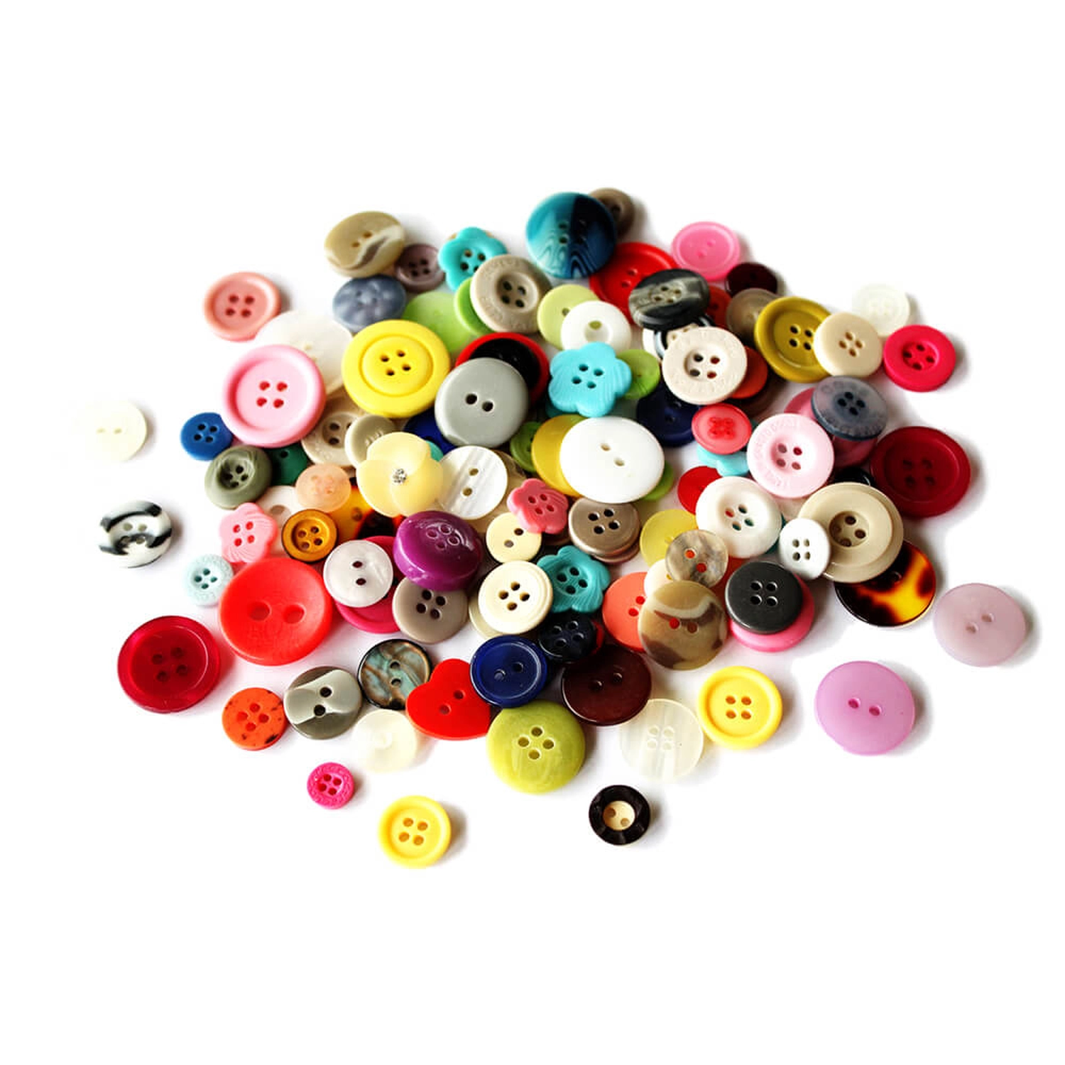 Artyom Assorted Colour Buttons 500g G2p100