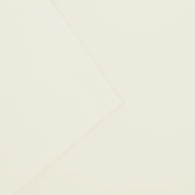 Everyday Single Flat Sheet Ivory 178cm x 254cm G1p100