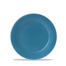 Art De Cuisine Blue Glaze Mid Rim Plate 20cm 6 Pack