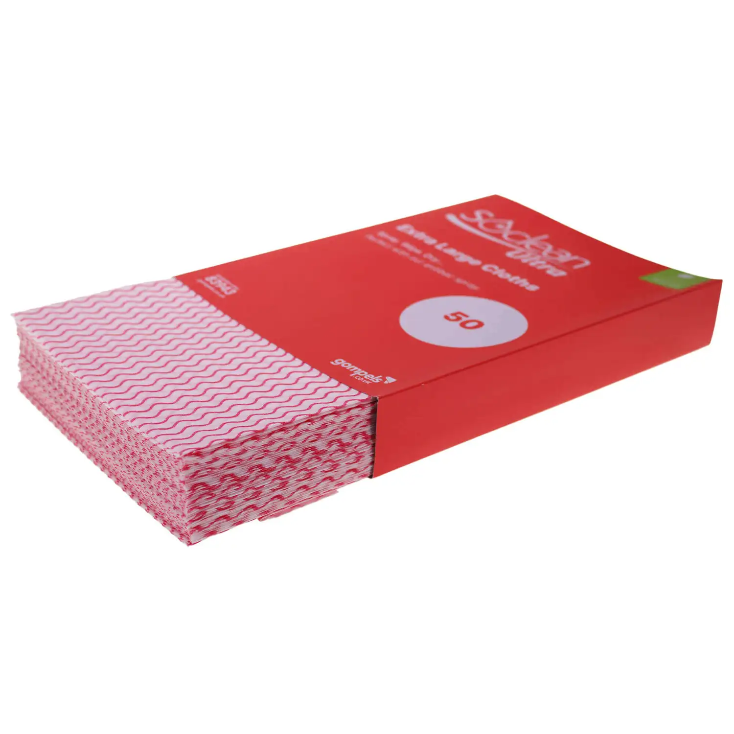 Soclean Ultra Cloths Red XL 50 Pack G2p100