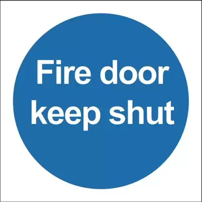 Safety Signs Vinyl - Type: Fire Door