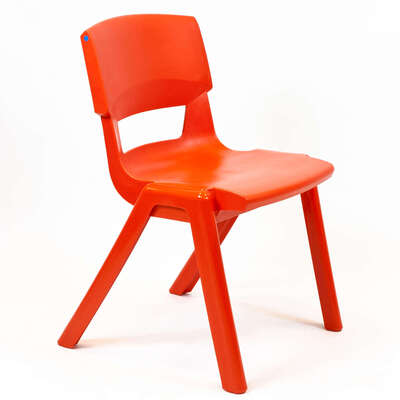 Postura Plus Chair 460mm 30 Pack - Colour: Poppy Red