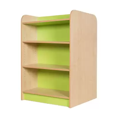Kubbyclass Double Sided Bookcase Beech - Height: 1250mm