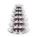 Sensory Reflective Silver Buttons 7 Pack