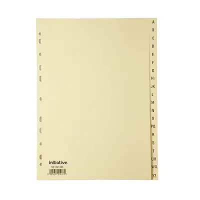 A4 Subject Dividers A-Z G2p100