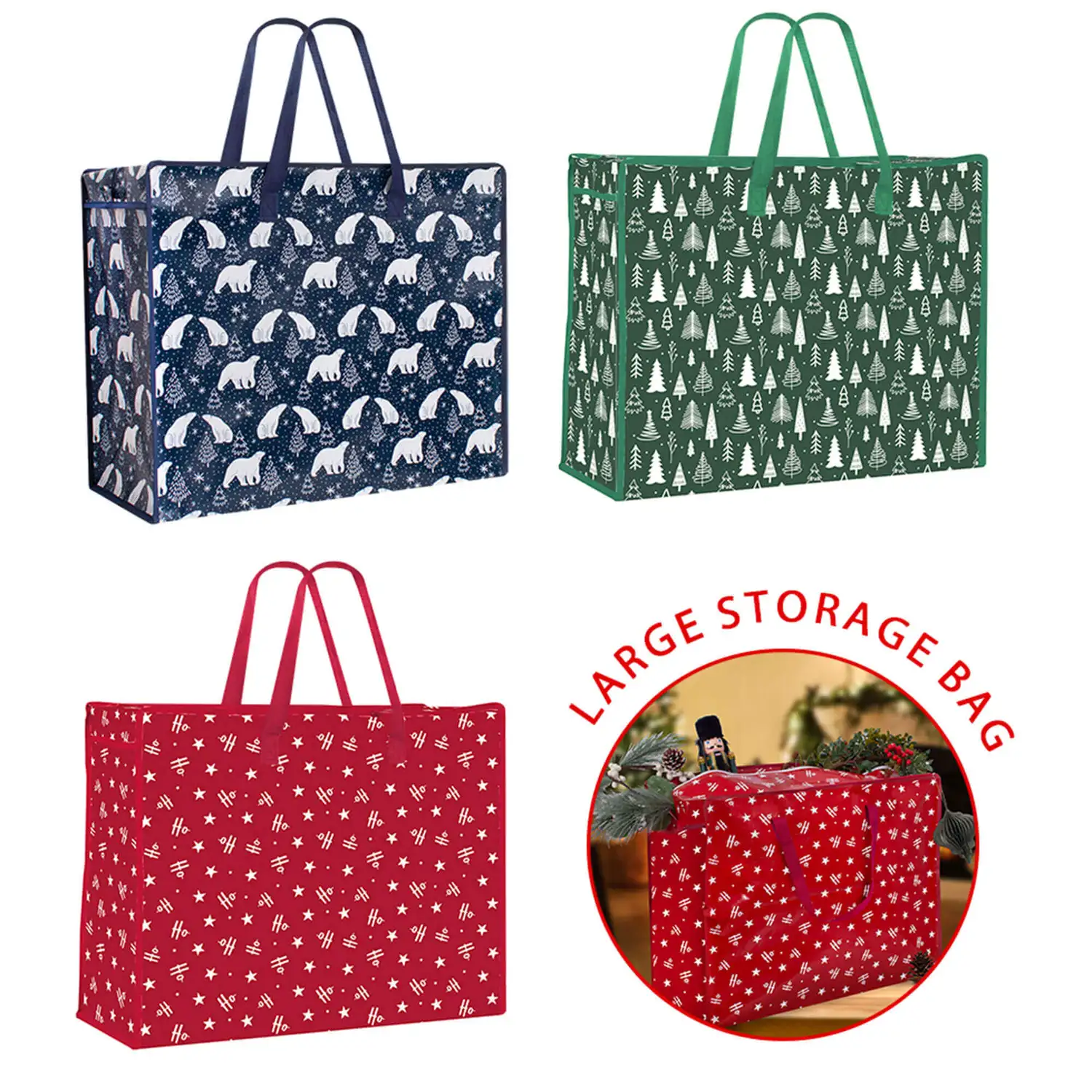 Christmas Decorations Storage Bag