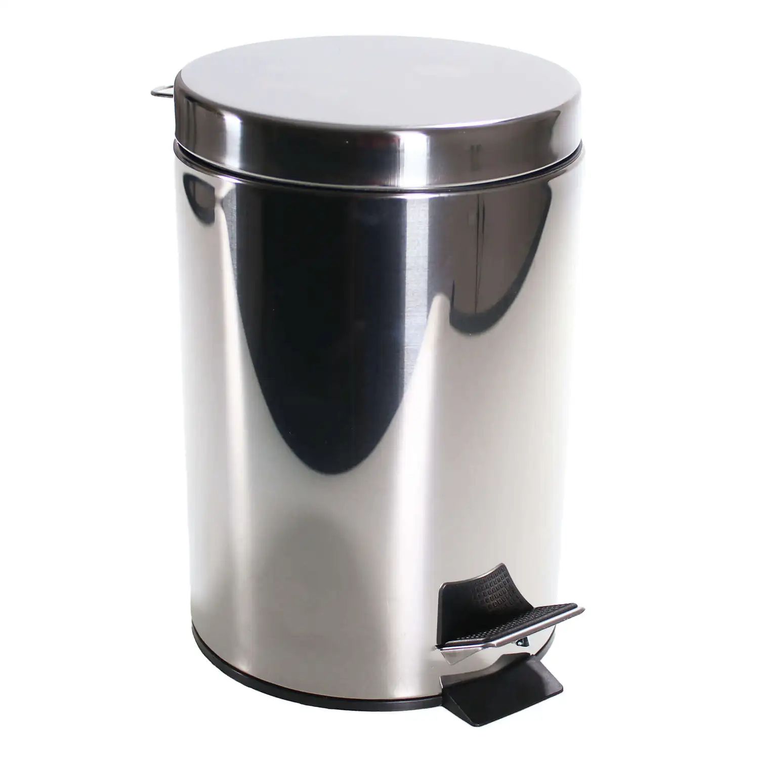 Soclean Pedal Bin Mirrored Stainless Steel 3l