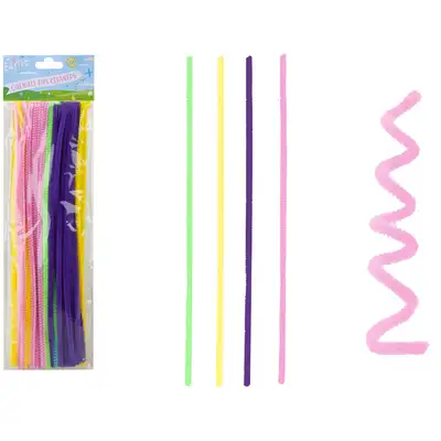 Easter Chenille Pipe Cleaners 60 Pack