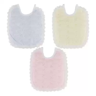 Baby Bibs Assorted Colours 12 Pack