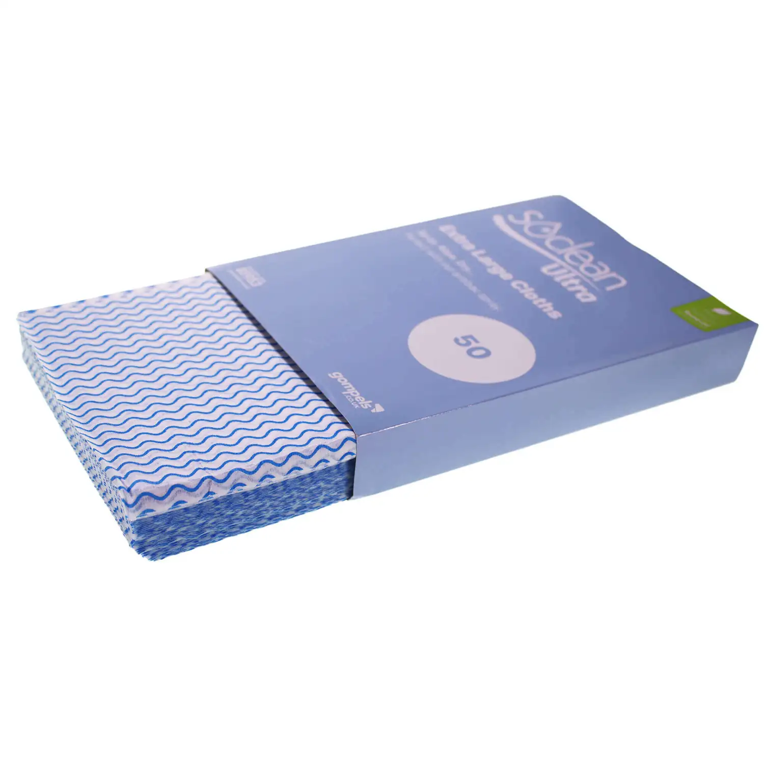 Soclean Ultra Cloths Blue XL 50 Pack G3p95